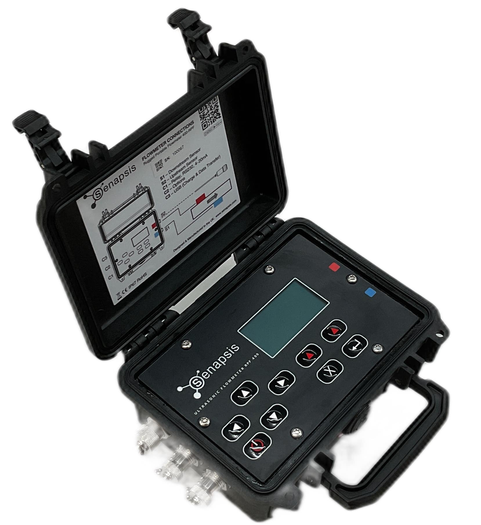 Flow Meter - Rugged Portable RPF-450 - Senapsis